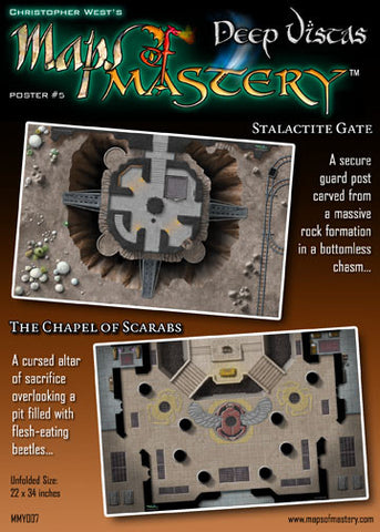 Deep Vistas I: Stalactite Gate and The Chapel of Scarabs