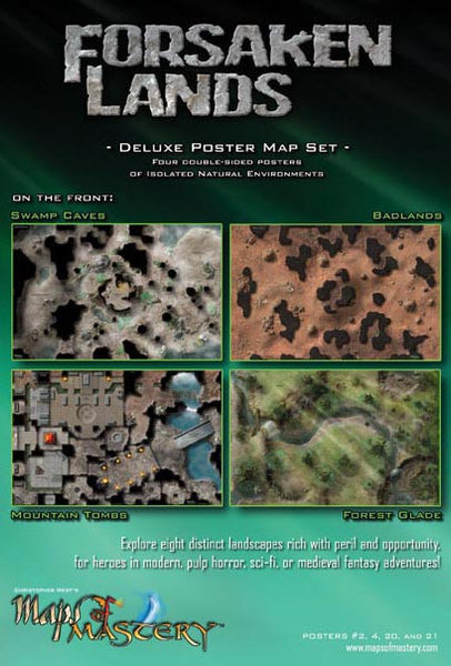 Forsaken Lands Deluxe Set Maps Of Mastery forsaken-lands-deluxe-set-maps-of-mastery