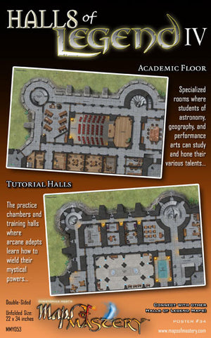Halls of Legend IV: Academic Floor and Tutorial Halls